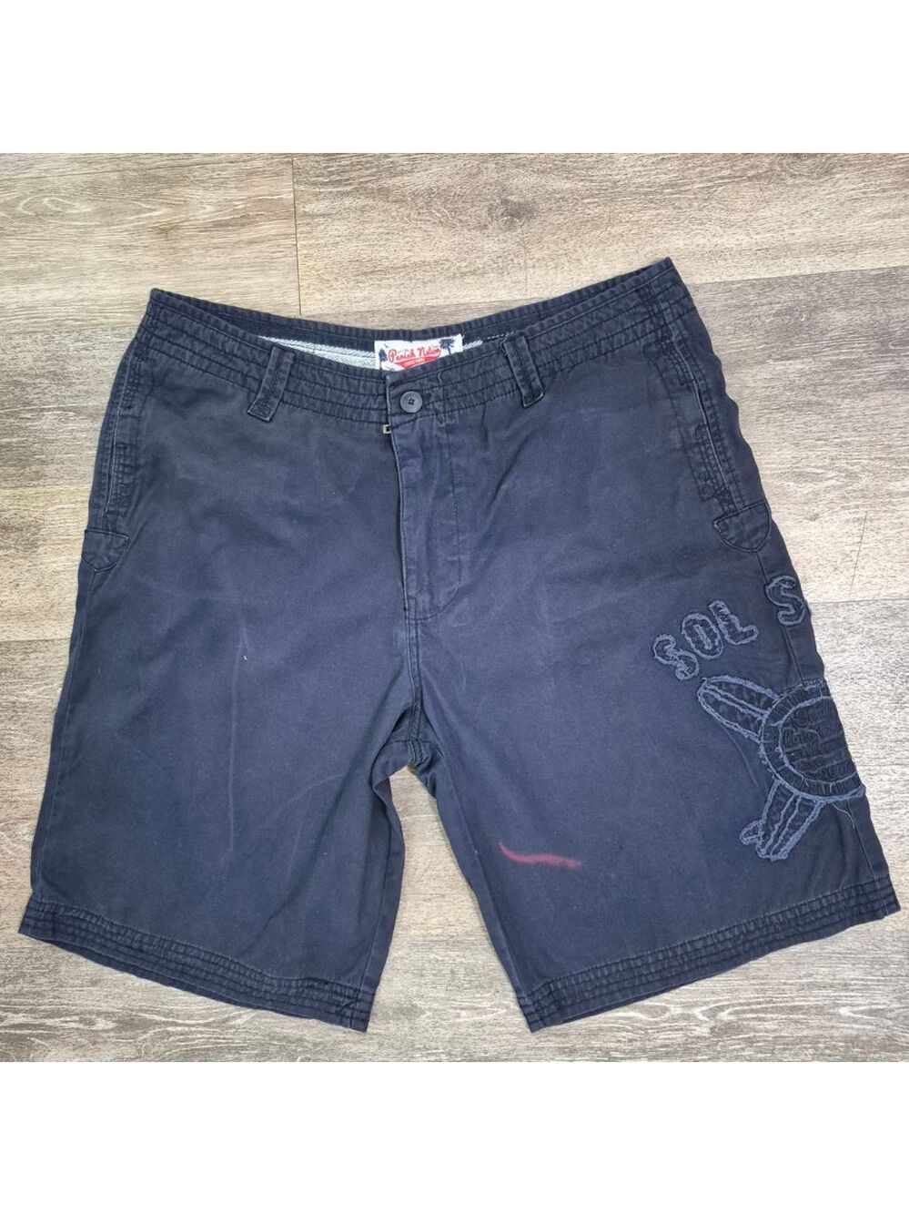 Men's Parish Nation Shorts Size 40 Blue